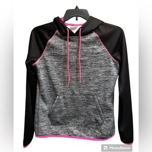 🎉4/20$ DANSKIN NWOT Pink Black Gray Hoodie Hooded Sweatshirt Jacket Coat Layer